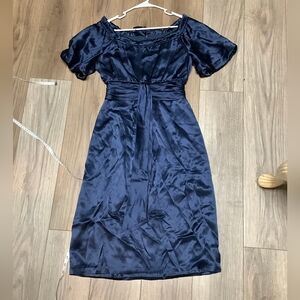 100% silk BCBG long dress